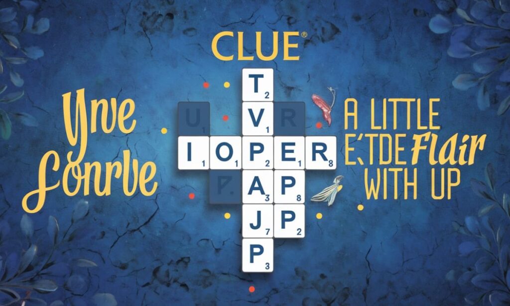 Give A Little Extra Flair With Up Crossword Clue Answer