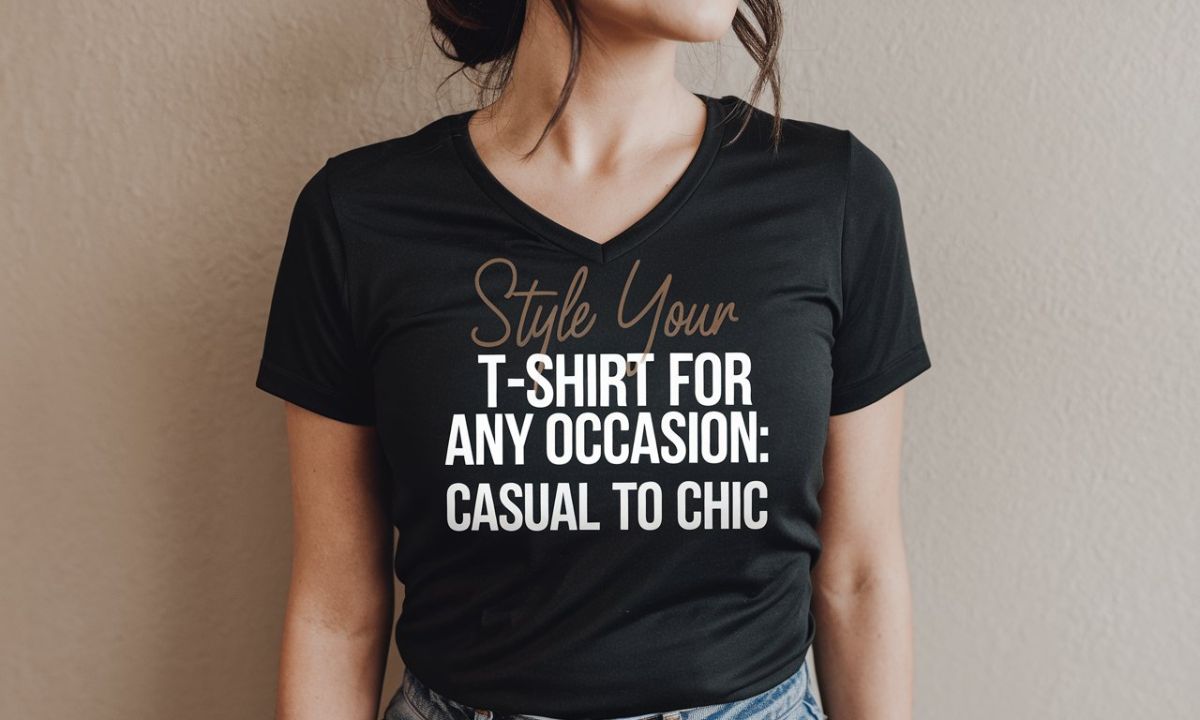 How to Style Your T-Shirt for Any Occasion Casual to Chic