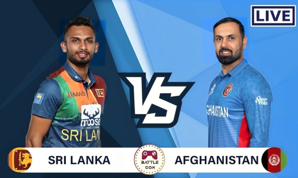 Sri Lanka National Cricket Team vs Afghanistan National Cricket Team Timeline