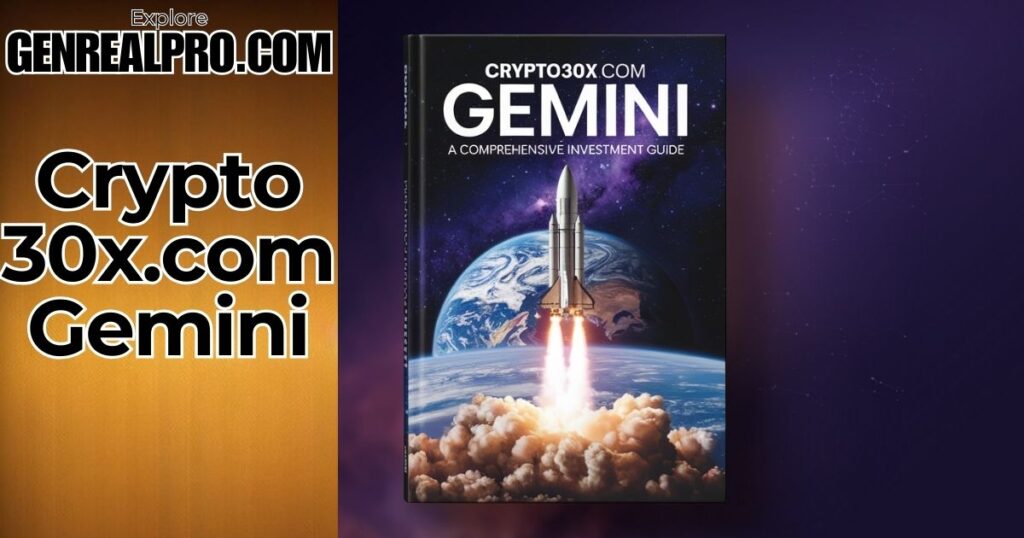 Crypto30x.com Gemini A Comprehensive Investment Guide In Detailed