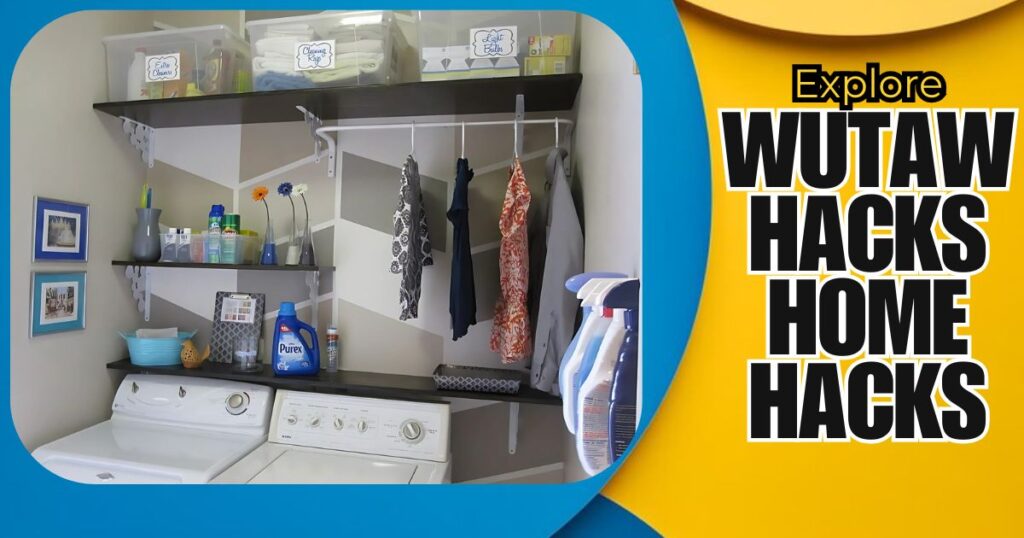 Wutawhacks Home Hacks : Laundry Room Hacks